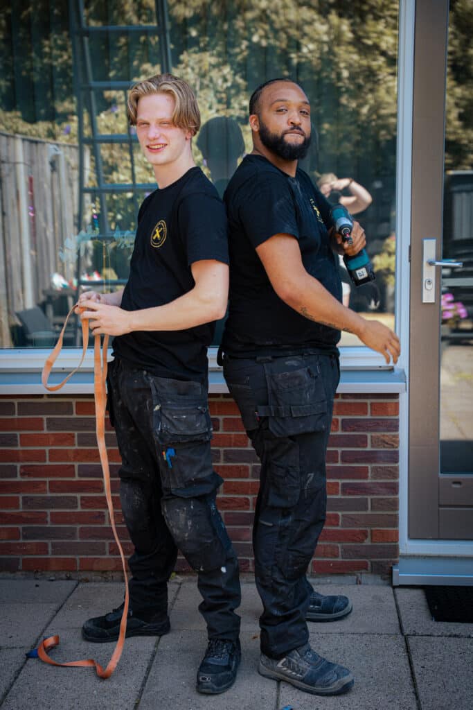 Young Energy collega's op de werkvloer