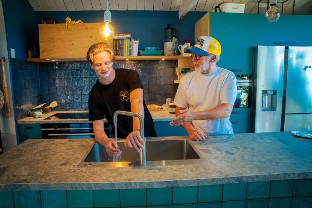 Nieuwe badkamer- en sanitairinstallatie